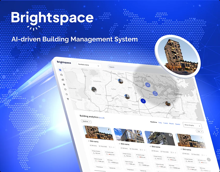 BrightSpace portfolio card